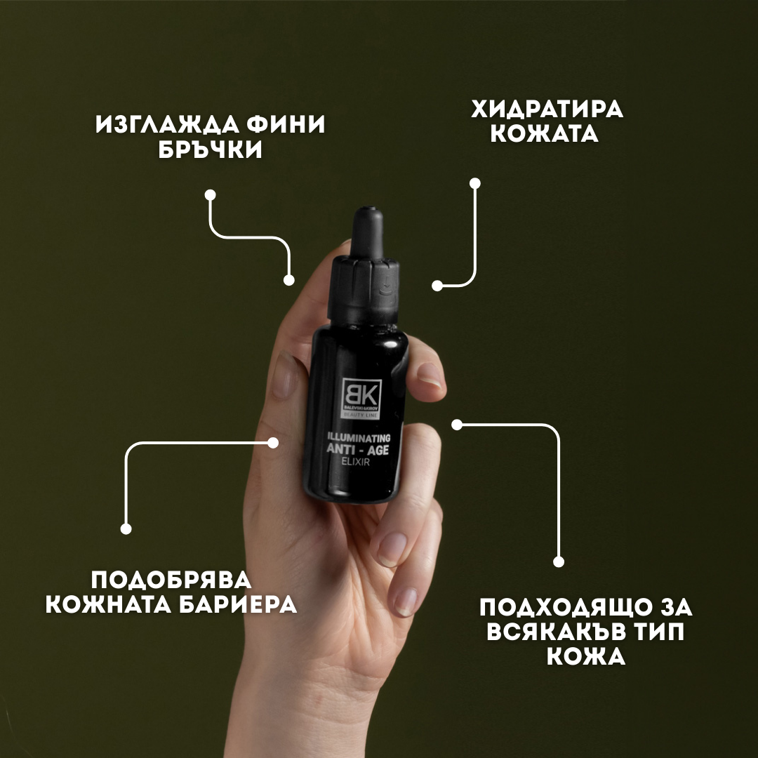 Озаряващ Anti-Age Еликсир Против Стареене