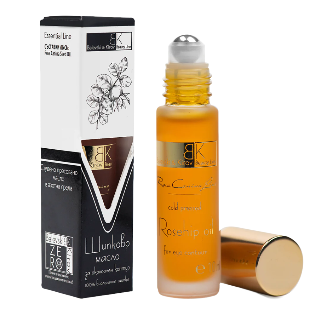 Studené lisovaný olej zo Šípky roll-on 10 ml okolo očný kontúr - Biologický produkt