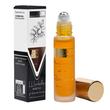 Studené lisovaný olej zo Šípky roll-on 10 ml okolo očný kontúr - Biologický produkt