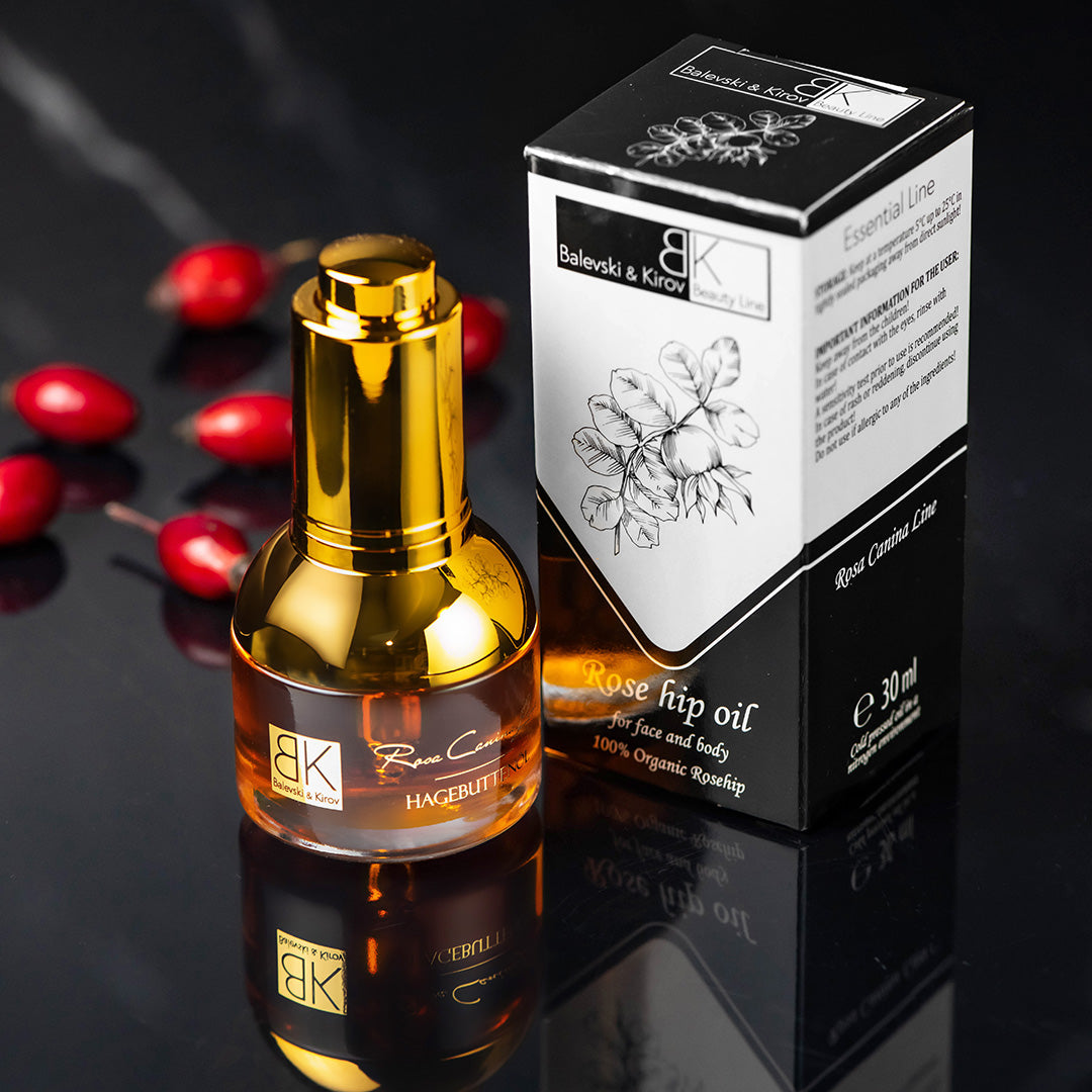 Studené lisovaný olej zo Šípky 30 ml Luxus - Biologický produkt