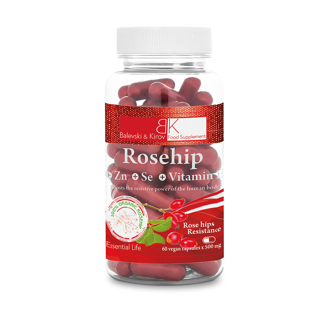 Šípková rezistencia – Šípka, Zinok, Selén a Vitamín E - Bio produkt