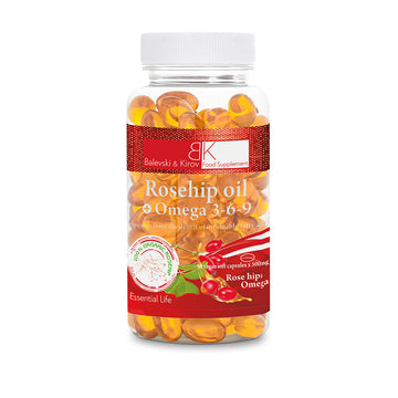 Šípkové Omega - Studená lisovaný olej zo šípkových semien s Omega 3-6-9