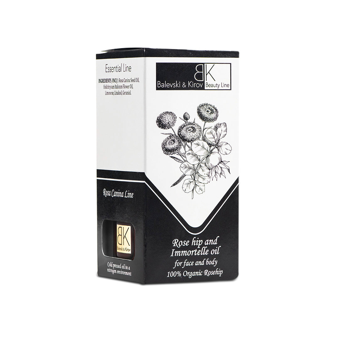 Studené lisovaný olej zo Šípky s olejom z Nezomierky 30 ml Luxus - Biologický produkt