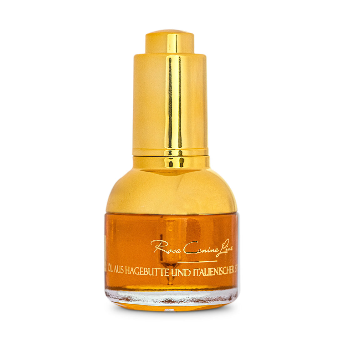 Studené lisovaný olej zo Šípky s olejom z Nezomierky 30 ml Luxus - Biologický produkt