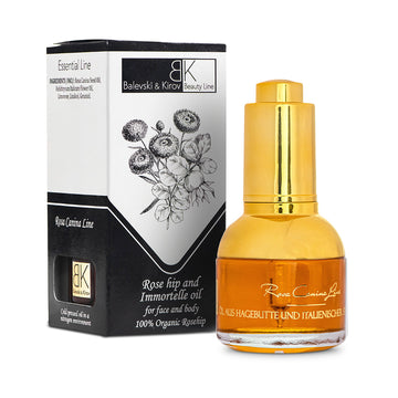 Studené lisovaný olej zo Šípky s olejom z Nezomierky 30 ml Luxus - Biologický produkt