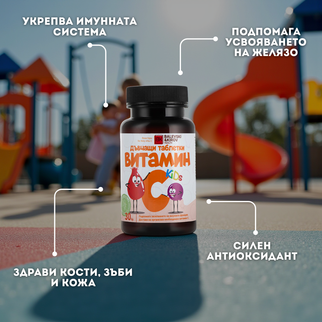 Шипка с Витамин C за ДЕЦА