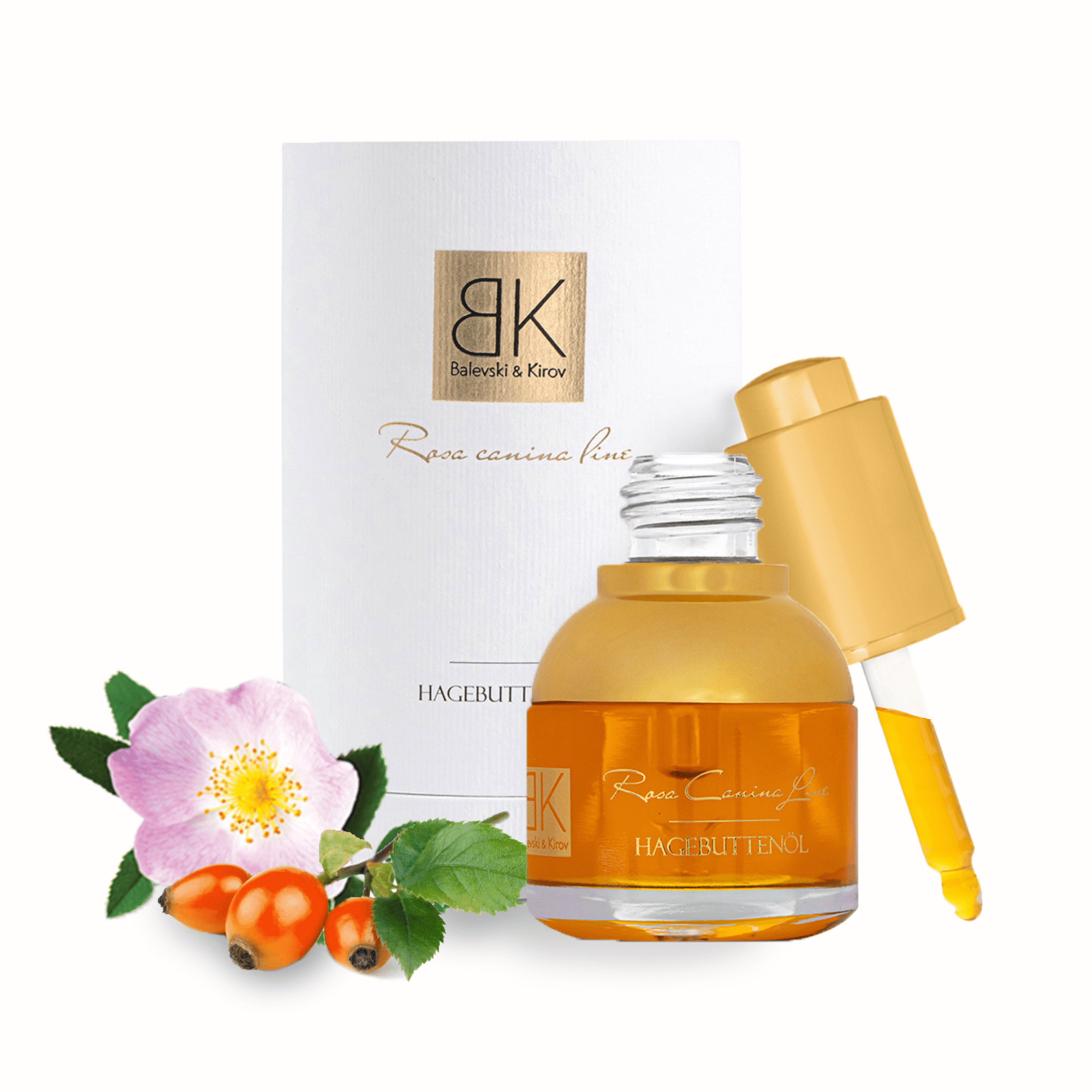 Studená lisované bio olej z šípky Premium - 30 ml